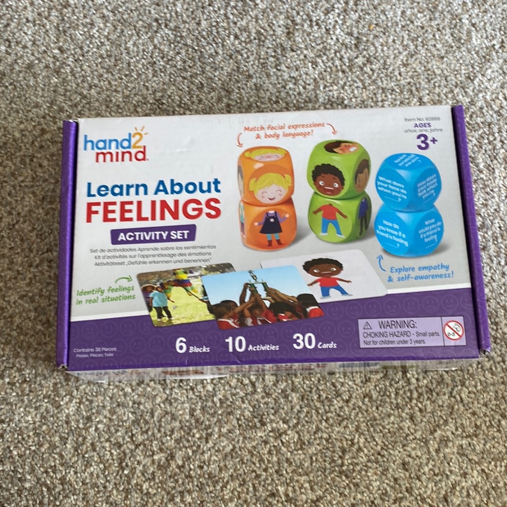 hand2mind learn about feelings activity set